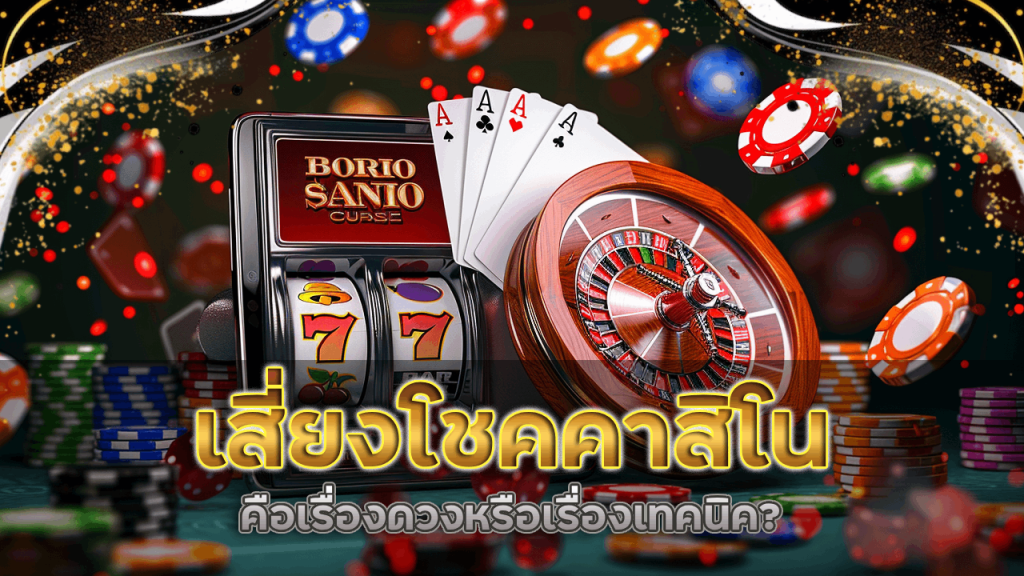 เสี่ยงโชคคาสิโน 888empire คือเรื่องดวงหรือเรื่องเทคนิค?